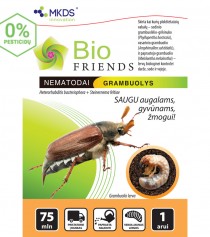 Nematodai PRO GRAMBUOLIŲ LERVOMS (H. bacteriophora, S. feltiae) 75mln./1 a